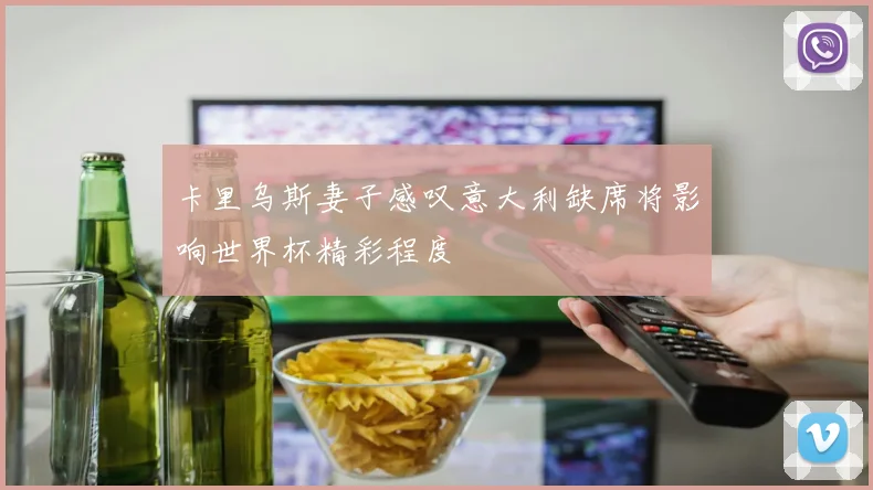 卡里乌斯妻子感叹意大利缺席将影响世界杯精彩程度